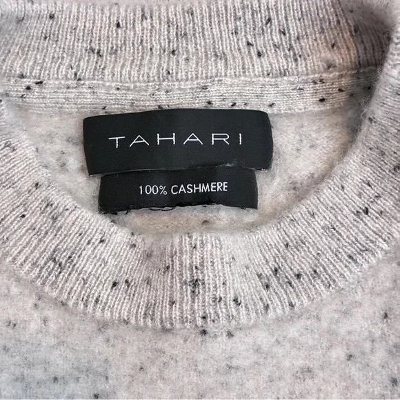 Cashmere Tahari Women's Gray Sweater XS - Picture 3 of 7